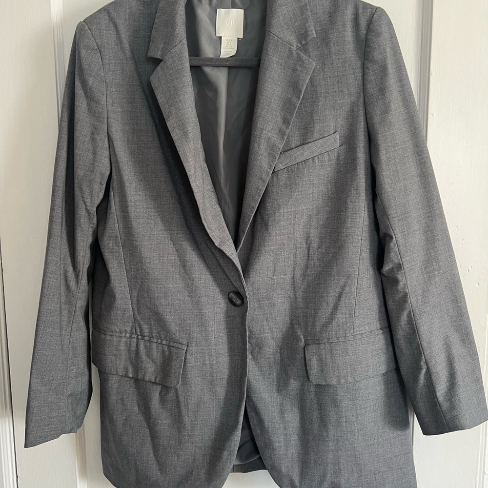 H&M Charcoal Women's Blazer